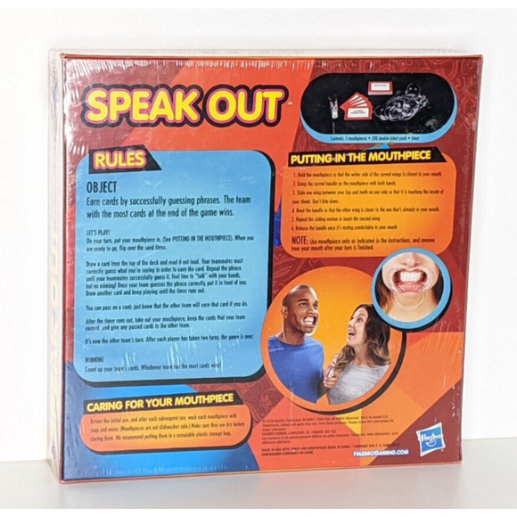 Hasbro Game Speak Out NEW SEALED - Picture 2 of 2